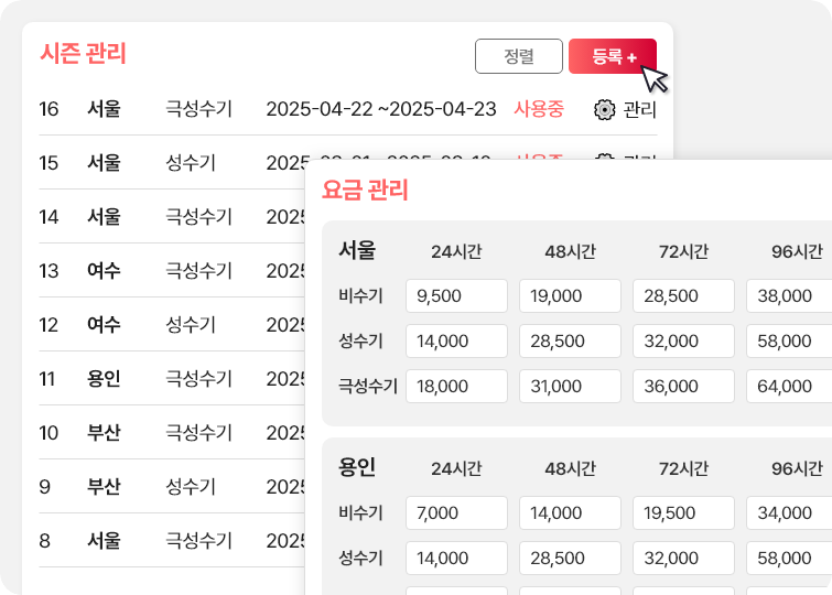 렌터카 시즌을 자유롭게, 렌터카 마케팅을 전략적으로